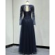 Long Sleeves Beaded Lace Appliques Mother of The Bride Dresses 602008 Long Sleeves Beaded Lace Appliques Mother of The Bride Dresses 602008