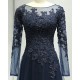 Long Sleeves Beaded Lace Appliques Mother of The Bride Dresses 602008 Long Sleeves Beaded Lace Appliques Mother of The Bride Dresses 602008