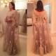 Long Lace Appliques Mother of The Bride Dresses Mother of The Groom Dresses 602014