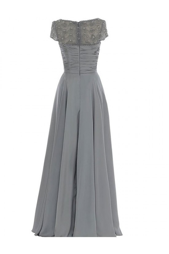 Elegant Beaded Long Mother of The Bride and Groom Dresses 602021 Elegant Beaded Long Mother of The Bride and Groom Dresses 602021