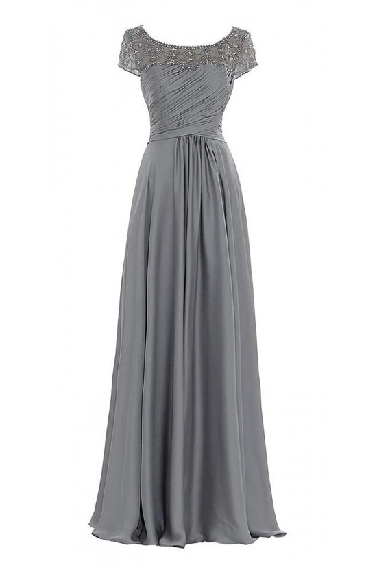 Elegant Beaded Long Mother of The Bride and Groom Dresses 602021 Elegant Beaded Long Mother of The Bride and Groom Dresses 602021