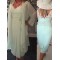 Affordable V-Neck Lace Chiffon Mother of The Bride and Groom Dresses 602022