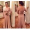 Long Sleeves Chiffon Lace Mother of The Bride and Groom Dresses 602046