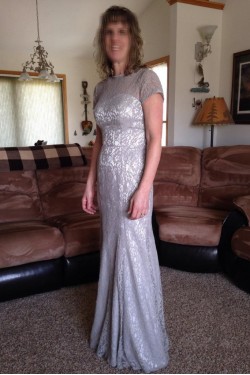 Lace Short Sleeves Mother of The Bride Dresses 602061