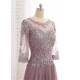 A-Line Lace Chiffon Mother of The Bride Dresses 602095