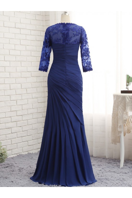 Mermaid 3/4 Length Sleeves Lace Mother of The Bride Dresses 602148 Mermaid 3/4 Length Sleeves Lace Mother of The Bride Dresses 602148