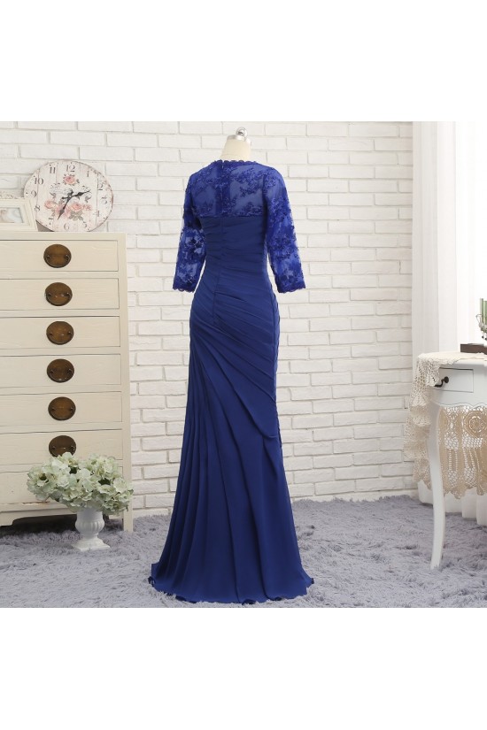 Mermaid 3/4 Length Sleeves Lace Mother of The Bride Dresses 602148 Mermaid 3/4 Length Sleeves Lace Mother of The Bride Dresses 602148