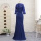 Mermaid 3/4 Length Sleeves Lace Mother of The Bride Dresses 602148 Mermaid 3/4 Length Sleeves Lace Mother of The Bride Dresses 602148