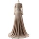 A-Line V-Neck Long Sleeves Lace Chiffon Mother of The Bride Dresses 602149 A-Line V-Neck Long Sleeves Lace Chiffon Mother of The Bride Dresses 602149