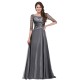 A-Line 3/4 Length Sleeves Long Mother of The Bride Dresses 602154 A-Line 3/4 Length Sleeves Long Mother of The Bride Dresses 602154