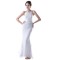 Modest Trumpet / Mermaid Sleeveless Floor length Lace Wedding Dresses WD010001