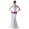 Cheap Strapless Trumpet / Mermaid Sweep/Brush Wedding Dresses WD010005