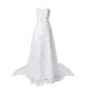 Elegant A-line Chapel Train Lace Wedding Dresses WD010008 Elegant A-line Chapel Train Lace Wedding Dresses WD010008