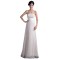 A-line Strapless Floor Length Lace Wedding Dresses WD010010