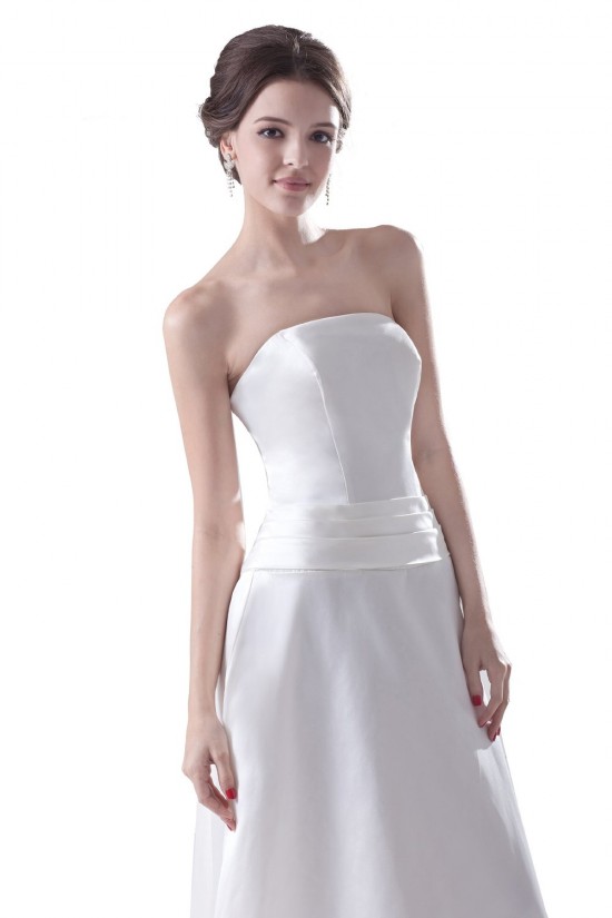 A-line Strapless Floor-Length Wedding Dresses WD010013 A-line Strapless Floor-Length Wedding Dresses WD010013