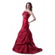 A-line Chapel Train Red Beaded Wedding Dresses WD010014 A-line Chapel Train Red Beaded Wedding Dresses WD010014