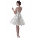 A-line Spaghetti Straps Short Wedding Dresses WD010020