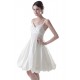A-line Spaghetti Straps Short Wedding Dresses WD010020