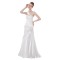 Sheath/Column One-Shoulder Floor-Length Wedding Dresses WD010023