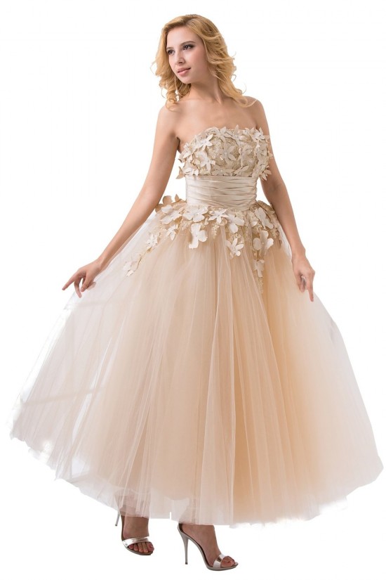 Ball Gown Strapless Tulle Wedding Dresses WD010024 Ball Gown Strapless Tulle Wedding Dresses WD010024