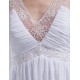 Elegant A-line V-neck Straps Chapel Train Chiffon Beaded Wedding Dresses WD010026 Elegant A-line V-neck Straps Chapel Train Chiffon Beaded Wedding Dresses WD010026