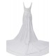Sheath/Column Straps Chapel Train Lace Wedding Dresses WD010034 Sheath/Column Straps Chapel Train Lace Wedding Dresses WD010034