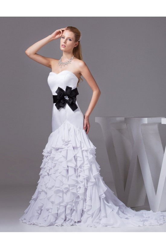 Trumpet/Mermaid Sweetheart Court Train Wedding Dresses WD010036 Trumpet/Mermaid Sweetheart Court Train Wedding Dresses WD010036