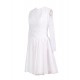 A-line Long Sleeves Lace Short Wedding Dresses WD010037