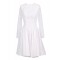 A-line Long Sleeves Lace Short Wedding Dresses WD010037