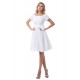 A-line Short Sleeves Short Wedding Dresses WD010038 A-line Short Sleeves Short Wedding Dresses WD010038