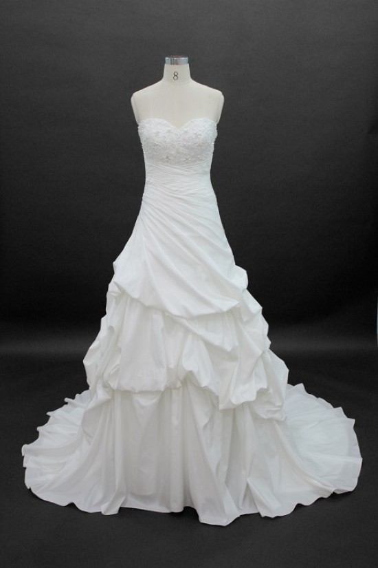 Affordable Ball Gown Sweetheart Chapel Train Bridal Wedding Dresses WD010140 Affordable Ball Gown Sweetheart Chapel Train Bridal Wedding Dresses WD010140