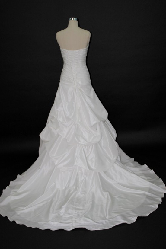 Elegant A-line Strapless Bridal Wedding Dresses WD010142 Elegant A-line Strapless Bridal Wedding Dresses WD010142