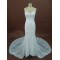 Sexy Trumpet/Mermaid Spaghetti Straps Chapel Train Lace Bridal Wedding Dresses WD010149