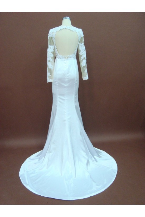 Trumpet/Mermaid Long Sleeves Lace Bridal Wedding Dresses WD010151 Trumpet/Mermaid Long Sleeves Lace Bridal Wedding Dresses WD010151