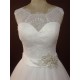 Elegant A-line Chapel Train Lace Bridal Wedding Dresses WD010154 Elegant A-line Chapel Train Lace Bridal Wedding Dresses WD010154