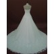 A-line Sweetheart Chapel Train Lace Bridal Wedding Dresses WD010159