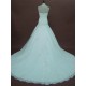 A-line Sweetheart Chapel Train Lace Bridal Wedding Dresses WD010163