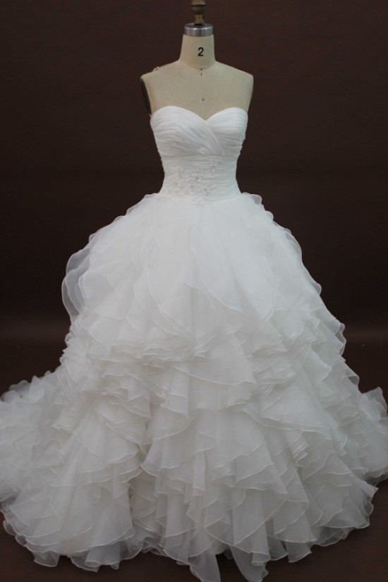 Ball Gown Sweetheart Chapel Train Bridal Wedding Dresses WD010172 Ball Gown Sweetheart Chapel Train Bridal Wedding Dresses WD010172