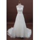 A-line Strapless Chapel Train Lace Bridal Wedding Dresses WD010173 A-line Strapless Chapel Train Lace Bridal Wedding Dresses WD010173