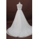 A-line Chapel Train Beaded Lace Bridal Wedding Dresses WD010178 A-line Chapel Train Beaded Lace Bridal Wedding Dresses WD010178