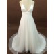 Sexy A-line Chapel Train Bridal Wedding Dresses WD010181