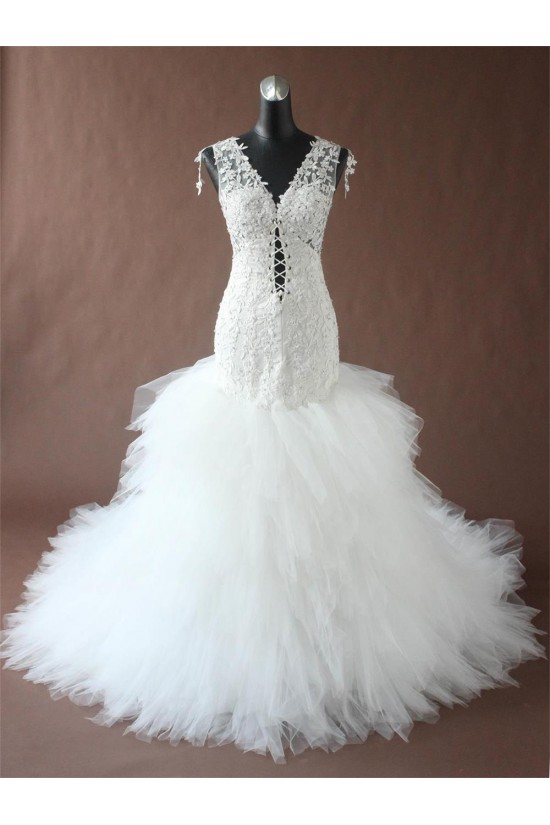 Sexy Trumpet/Mermaid Lace Bridal Wedding Dresses WD010194 Sexy Trumpet/Mermaid Lace Bridal Wedding Dresses WD010194