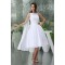 A-line Short Chiffon Bridal Wedding Dress WD010247