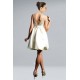 Short Ball Gown Beaded V-neck Bridal Gown WD010273