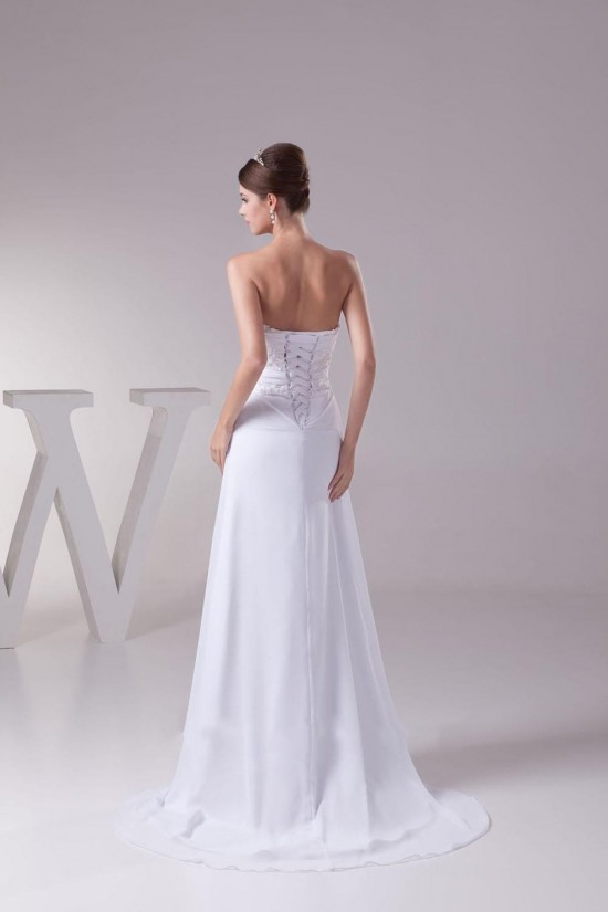 A-line Sweetheart Chiffon and Lace Bridal Wedding Dresses WD010292 A-line Sweetheart Chiffon and Lace Bridal Wedding Dresses WD010292