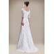 Elegant Half Sleeves Lace Bridal Wedding Dresses WD010297 Elegant Half Sleeves Lace Bridal Wedding Dresses WD010297