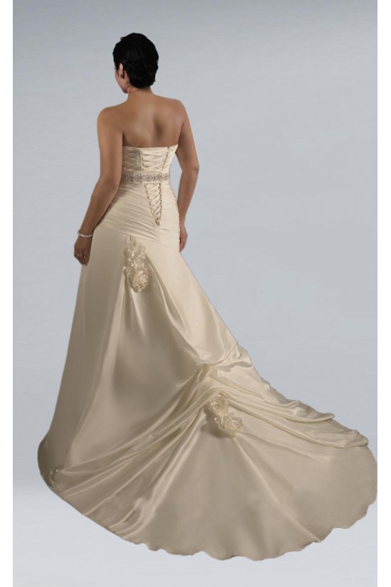 Trumpet/Mermaid Sweetheart Plus Size Beaded Bridal Wedding Dresses WD010298 Trumpet/Mermaid Sweetheart Plus Size Beaded Bridal Wedding Dresses WD010298
