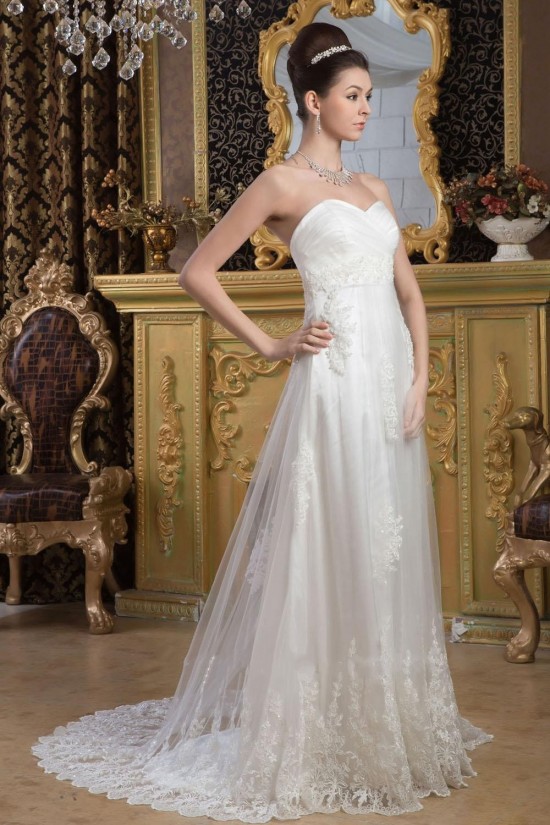A-line Sweetheart Lace Bridal Wedding Dresses WD010316 A-line Sweetheart Lace Bridal Wedding Dresses WD010316
