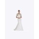 Trumpet/Mermaid Off the Shoulder Short Sleeves Lace Bridal Wedding Dresses WD010322 Trumpet/Mermaid Off the Shoulder Short Sleeves Lace Bridal Wedding Dresses WD010322