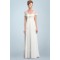 Empire Off the Shoulder Chiffon and Lace Bridal Maternity Wedding Dresses WD010340